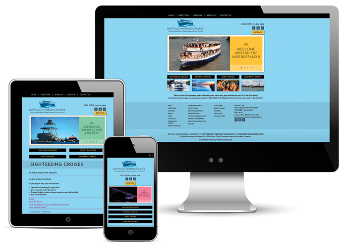Buffalo Harbor Cruises Web Development